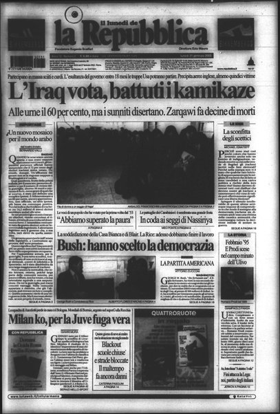 Il lunedì de La repubblica